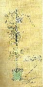 nejlika i gron blomkruka Carl Larsson
